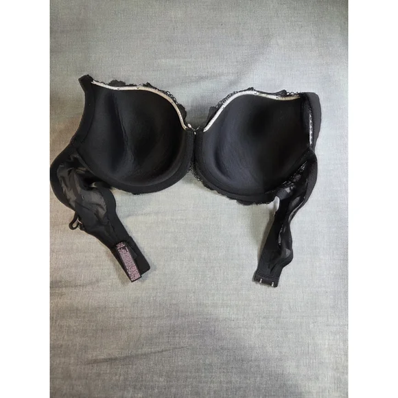 Victoria's Secret Body by Victoria Women's 38D Black Lace Lined Demi Bra - Picture 4 of 7